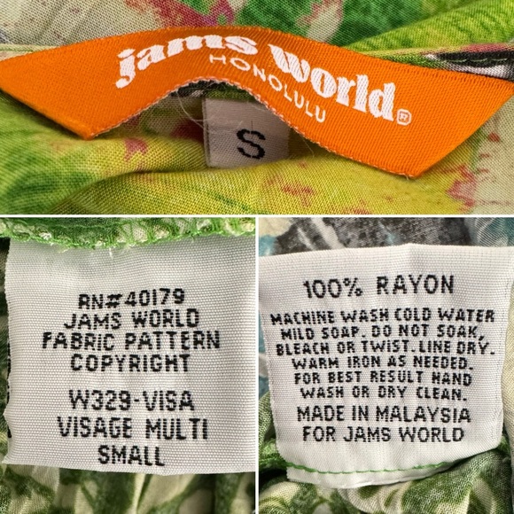 Jams World Hattie dress Face print art drop waist S - Picture 9 of 10